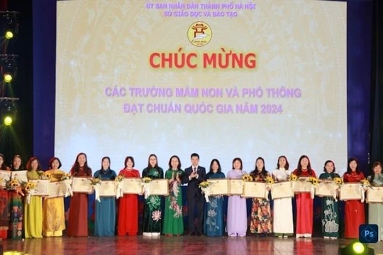 Hà Nội: Thêm 128 trường học đạt chuẩn quốc gia