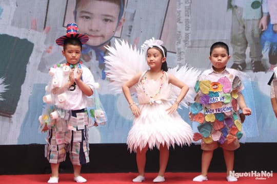 "Trường học không rác thải" vì tương lai xanh không lãng phí thực phẩm