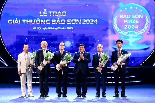 Bốn nhà khoa học giành Giải thưởng Bảo Sơn 2024