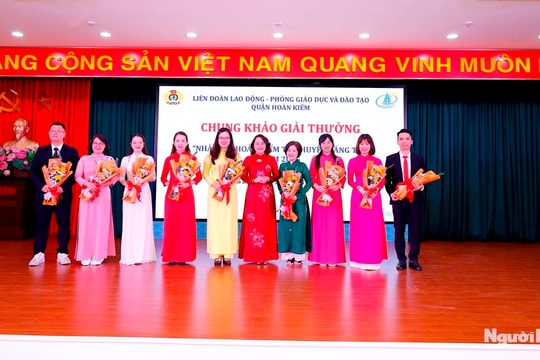 Giải thưởng Nhà giáo Hoàn Kiếm tâm huyết, sáng tạo 2025: Góp sức để Hà Nội tiến tới Thành phố học tập của UNESCO
