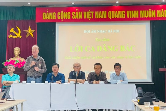 Xúc cảm từ "Lời ca dâng Bác"