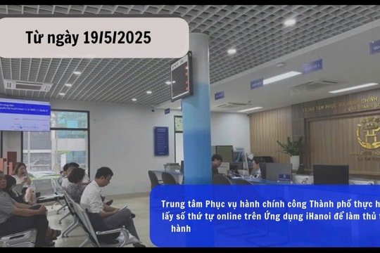[Video] Hướng dẫn lấy số thứ tự dịch vụ công online qua Ứng dụng iHanoi