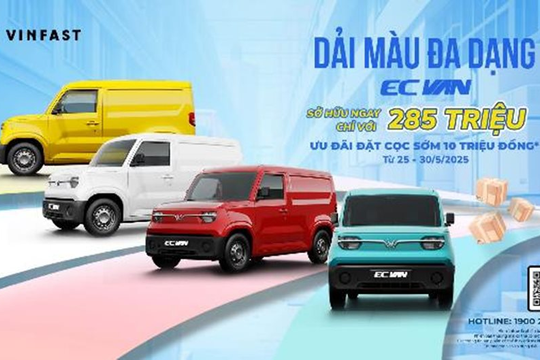 VinFast EC Van sẽ là “dấu chấm hết” cho các dòng xe chở hàng chạy xăng?