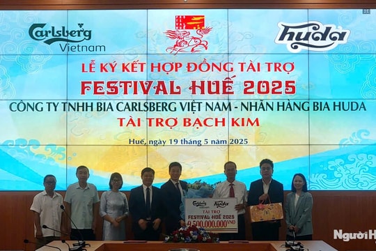 Festival Huế, Chung kết Hoa hậu Việt Nam được Carlsberg và VietinBank tài trợ hơn 10 tỷ đồng