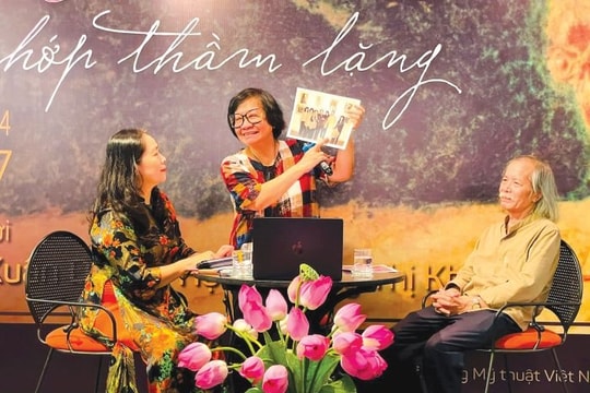 Họa sĩ Đặng Thị Khuê: Người kết nối giá trị văn hóa và thẩm mỹ trong đời sống đương đại