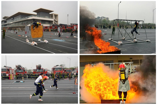 Tôn vinh lực lượng chữa cháy và cứu nạn, cứu hộ cả nước tại Thủ đô Hà Nội