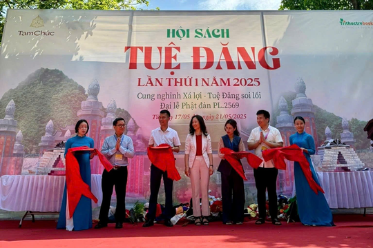 Hội sách Tuệ Đăng lần thứ nhất – Giao hòa giữa văn hóa đọc và tinh thần Phật giáo