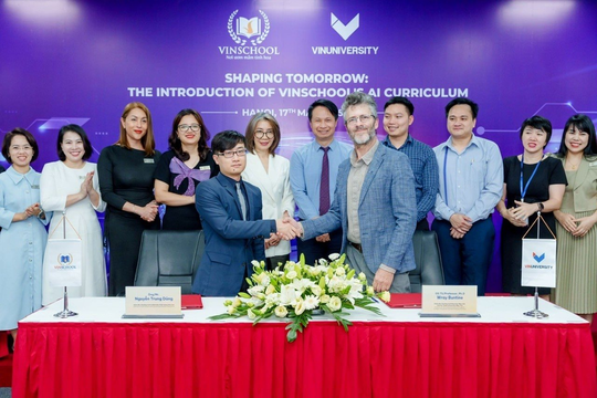 Vinschool chính thức công bố triển khai Chương trình Trí tuệ Nhân tạo (AI)