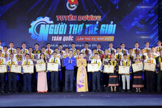 Vinh danh 51 “Người thợ trẻ giỏi” toàn quốc năm 2025
