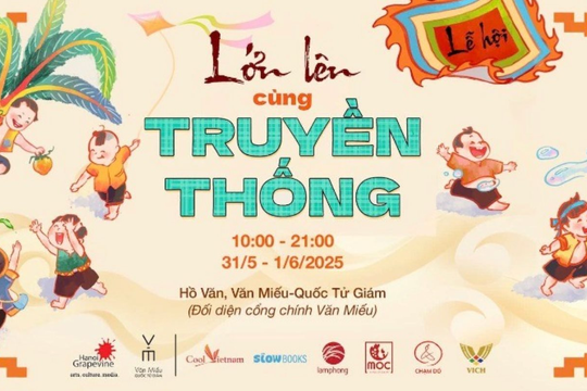 Lễ hội “Lớn lên cùng truyền thống” sân chơi văn hóa dành cho thiếu nhi