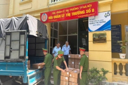 Hà Nội thu giữ hơn 5.000 sản phẩm mỹ phẩm Hàn Quốc “trôi nổi”