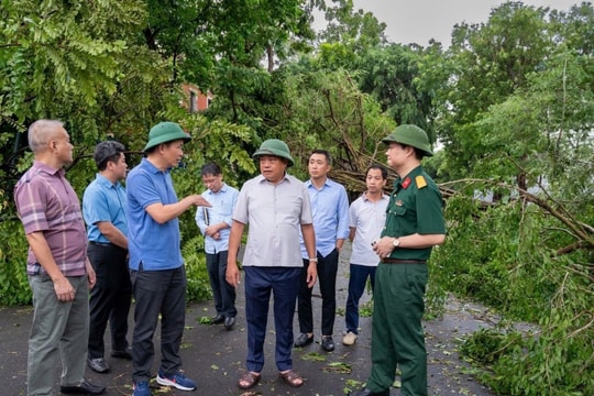 Hà Nội: Không để bị động về phòng chống thiên tai