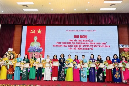 Hà Nội tập trung phát triển nguồn lực cho giáo dục mầm non