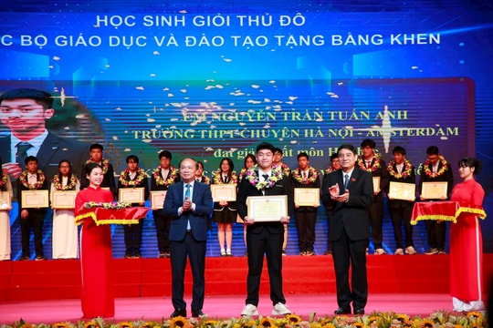 Hà Nội chạy đà tới “Thành phố học tập toàn cầu”, khẳng định dẫn đầu trong kỳ thi học sinh giỏi quốc gia, quốc tế