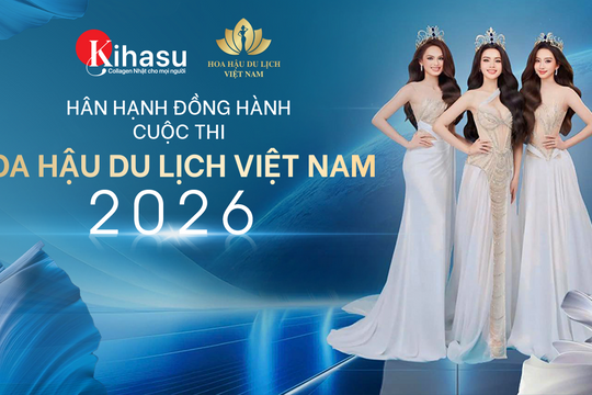 ‏Thương hiệu Kihasu đồng hành cùng Hoa hậu Du lịch Việt Nam 2026 - Nâng tầm giá trị Việt‏