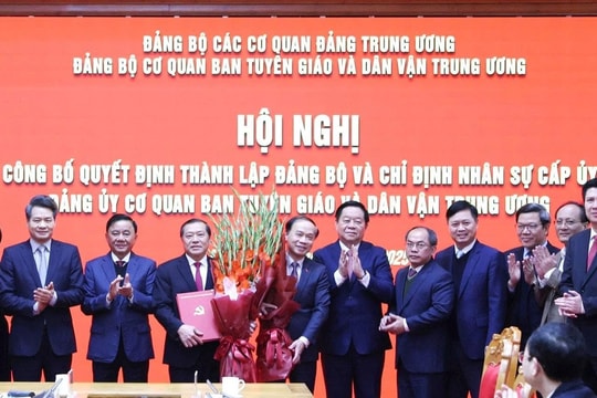 Đổi mới tư duy nhận thức, hành động, nâng cao chất lượng tham mưu chiến lược trên lĩnh vực Tuyên giáo và Dân vận