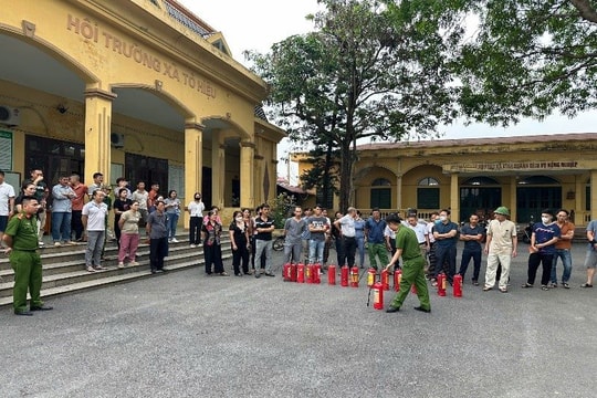 Hà Nội tăng cường công tác phòng cháy chữa cháy tại trụ sở làm việc