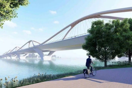 Hà Nội thúc đẩy tiến độ khởi công cầu Trần Hưng Đạo và Ngọc Hồi bắc qua sông Hồng