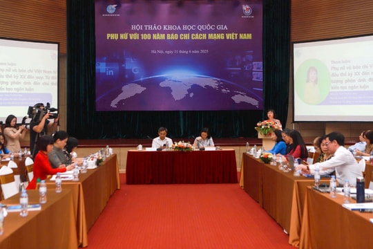 Phát huy vai trò nữ nhà báo trong sự nghiệp Báo chí Cách mạng Việt Nam