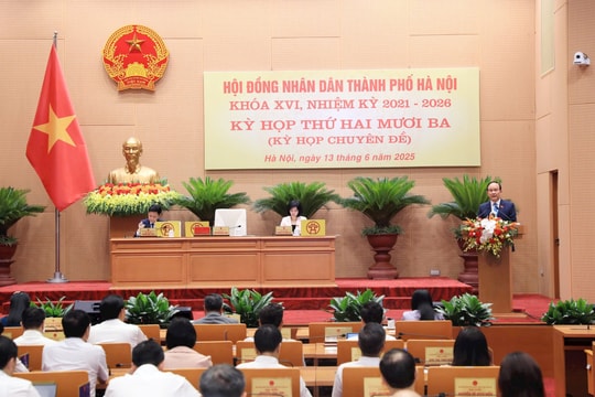 Khai mạc Kỳ họp chuyên đề thứ 23 HĐND TP. Hà Nội, quyết định công tác nhân sự