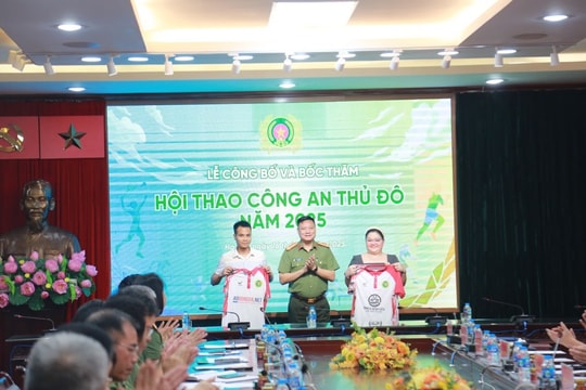 Hơn 900 vận động viên tranh tài tại Hội thao Công an Thủ đô