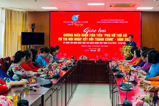 Lan tỏa những điển hình phụ nữ Thủ đô
