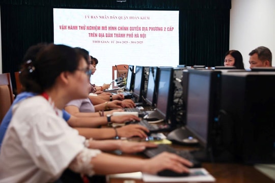 Hà Nội vận hành thử nghiệm chính quyền 2 cấp từ ngày 20/6