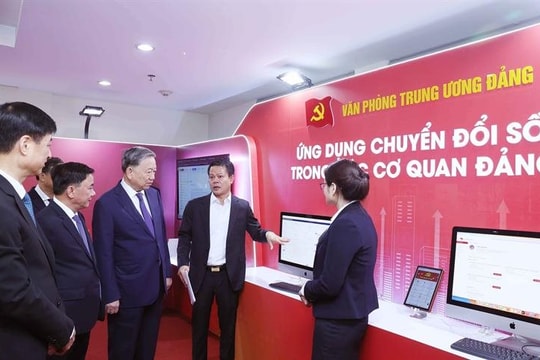 Thúc đẩy chuyển đổi số: Nền tảng cho bộ máy mới vận hành thông suốt hiệu quả