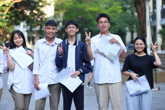 Kết thúc ngày thi đầu tiên kỳ thi tốt nghiệp THPT năm 2025