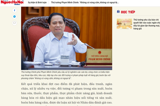 Thông tin các quy định của pháp luật về thuế, chống hàng giả để góp phần phát triển kinh tế xã hội đất nước