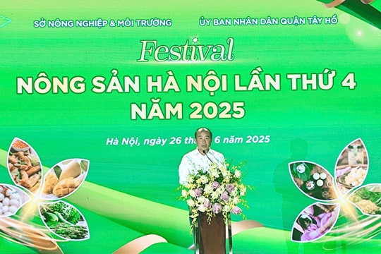 Festival Nông sản Hà Nội: Thúc đẩy mô hình canh tác, chế biến và tiêu dùng nông sản gắn với văn hóa – du lịch