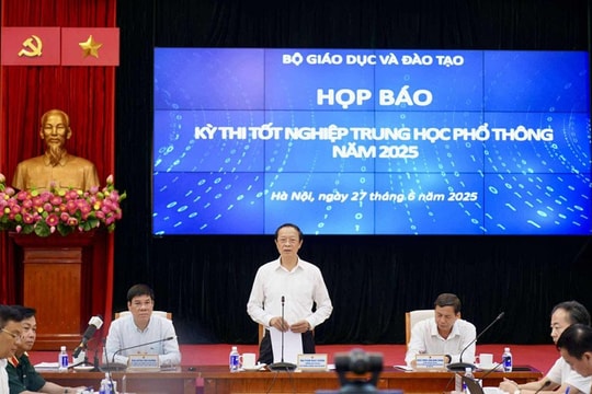Kỳ thi tốt nghiệp THPT năm 2025 diễn ra an toàn, nghiêm túc, đúng quy chế