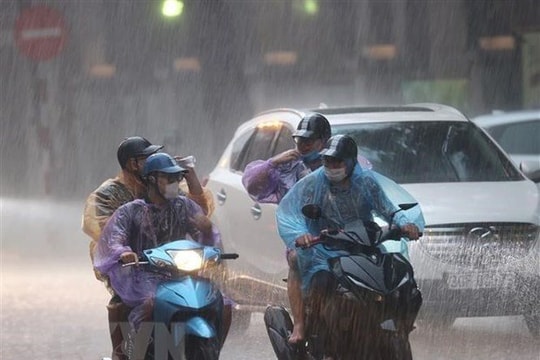 Bắc bộ có mưa kéo dài liên tiếp nhiều ngày tới