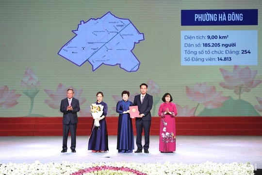 Từng bước đưa phường Hà Đông (mới) phát triển ngày càng hiện đại, văn minh, giàu đẹp