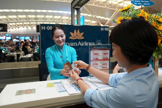 Vietnam Airlines chính thức mở đường bay thẳng Hà Nội – Milan