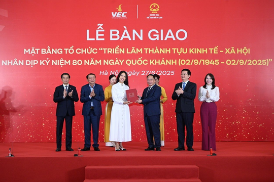 Lộ diện trung tâm triển lãm Top 10 thế giới: Kỷ lục gần 10 tháng thi công đã sẵn sàng bàn giao