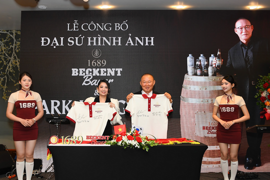 HLV Park Hang Seo chính thức trở thành đại sứ thương hiệu bia thủ công