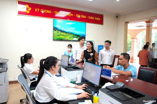 Phường Sơn Tây (mới) ngày đầu thực hiện tổ chức chính quyền 2 cấp: Vì Nhân dân phục vụ
