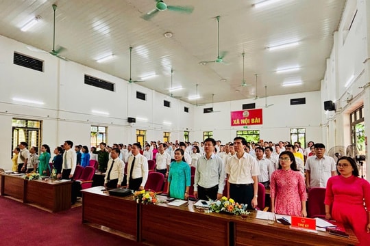 Kỳ họp thứ Nhất HĐND xã Nội Bài xem xét, quyết định một số nội dung quan trọng