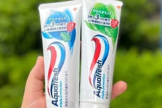 Bộ Y tế thu hồi toàn quốc 2 loại kem đánh răng phổ biến trên thị trường