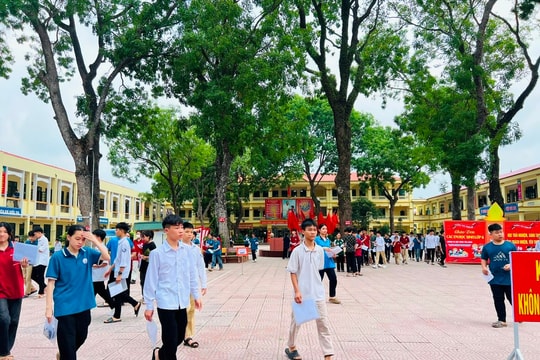 Hà Nội: Công bố điểm thi và điểm chuẩn vào lớp 10 THPT công lập