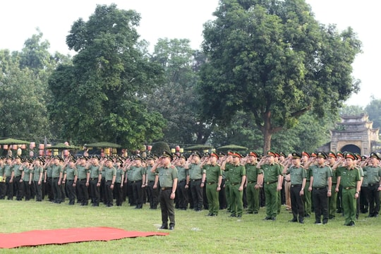 Hà Nội: Phát động phong trào thi đua bảo đảm ANTT dịp Quốc khánh 2/9