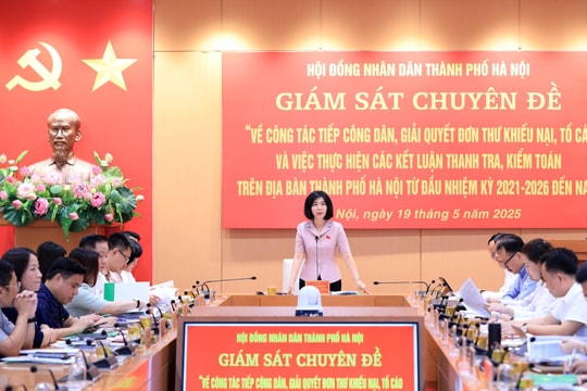 HĐND Thành phố Hà Nội: Những dấu ấn 6 tháng đầu năm 2025 (Bài 3)
