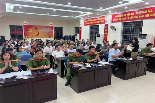 Phường Khương Đình: Tổ chức tuyên truyền công tác PCCC&CNCH trên địa bàn