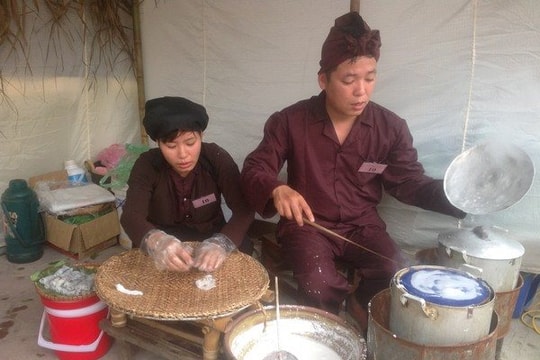Nghề làm bánh cuốn Thanh Trì được vinh danh là Di sản Văn hóa phi vật thể quốc gia