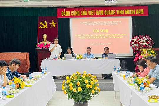 Hội Liên hiệp VHNT Hà Nội tổng kết 6 tháng đầu năm 2025: Tiếp tục ổn định tổ chức, đẩy mạnh hoạt động chuyên môn