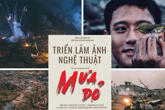 Triển lãm ảnh nghệ thuật “Mưa đỏ”