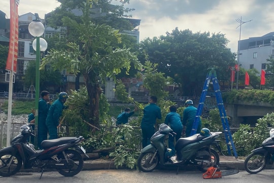 Hà Nội chủ động, tập trung ứng phó bão số 3