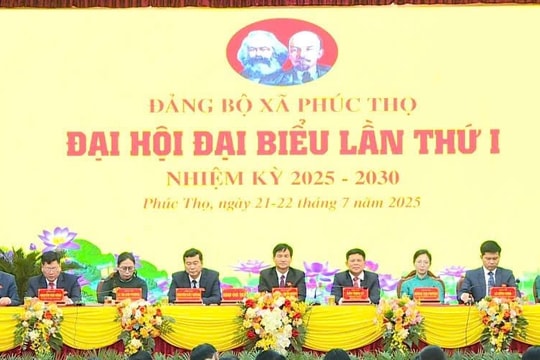 Phiên trù bị Đại hội đại biểu Đảng bộ xã Phúc Thọ lần thứ I, nhiệm kỳ 2025-2030