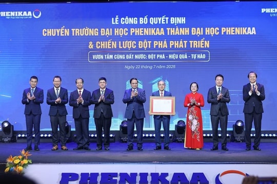 Thủ tướng: Đại học Phenikaa phải phấn đấu trở thành hình mẫu về mô hình đại học tư thục thế hệ mới